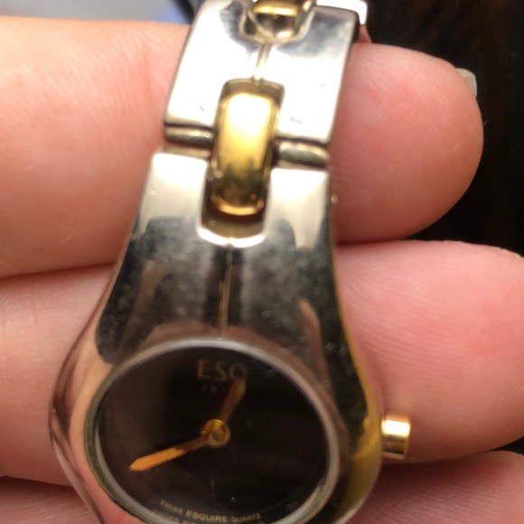 Esq ladies watch E5075 100710 Gold / silver tones - Picture 3 of 6